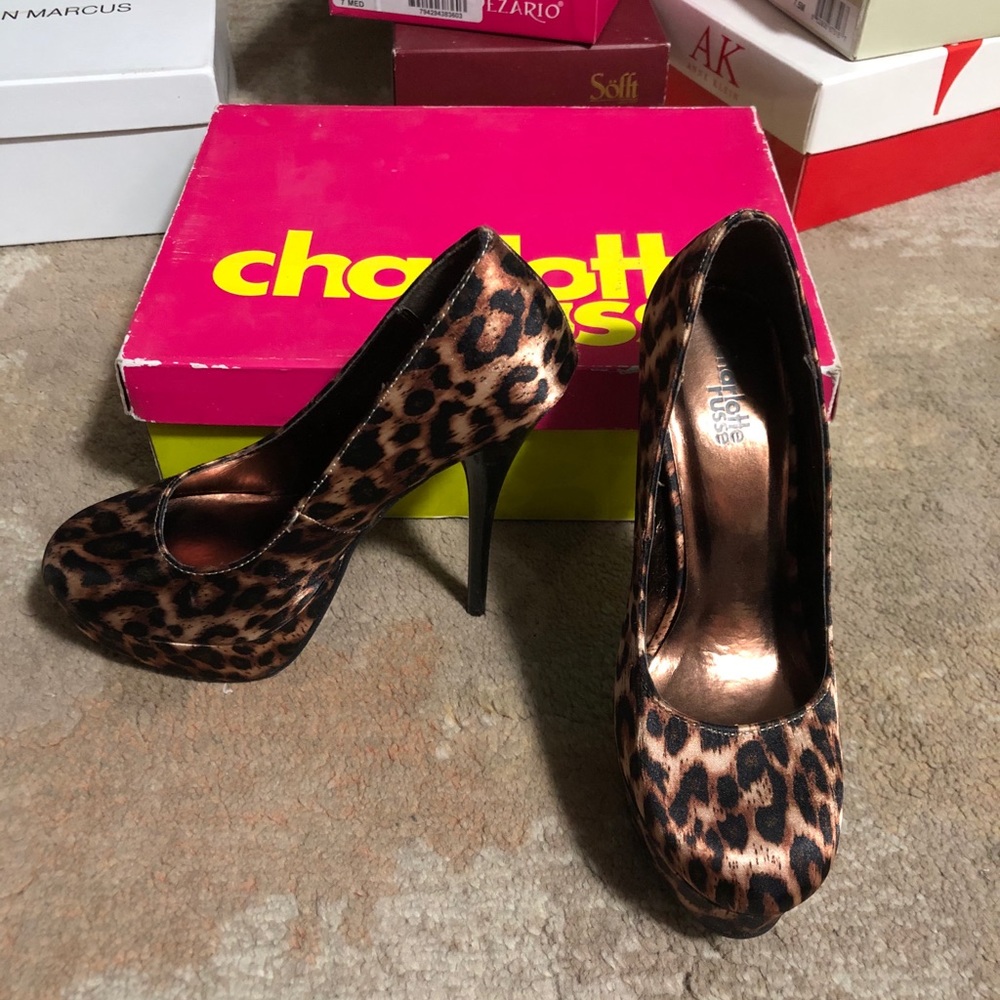 Charlotte Russe Cheetah Heels